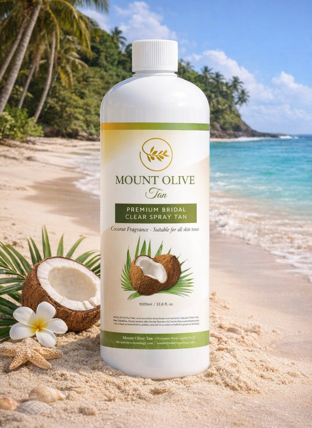 Mount Olive Premium Bridal Clear Spray Tan 250ml