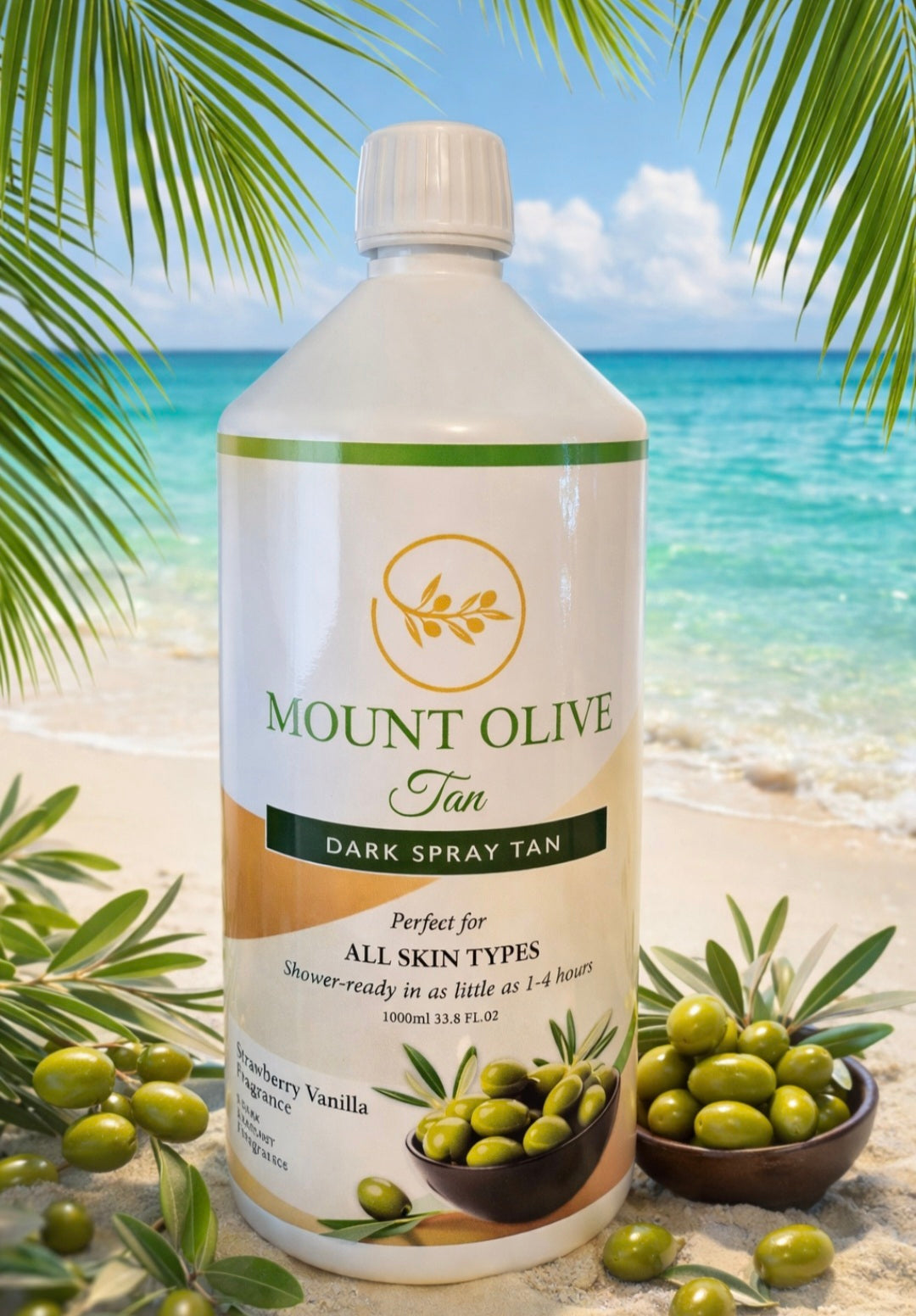 Mount Olive Dark Spray Tan 250ml
