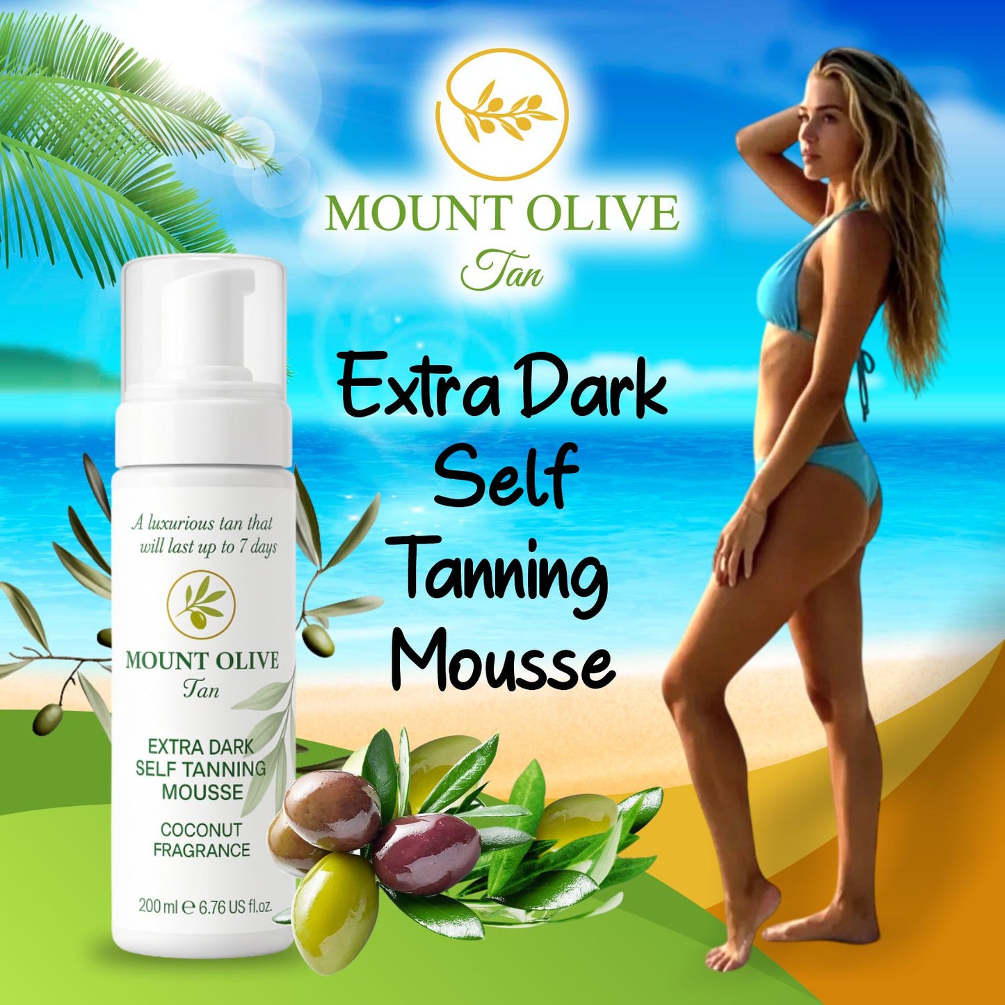 Extra Dark Self Tanning Mousse
