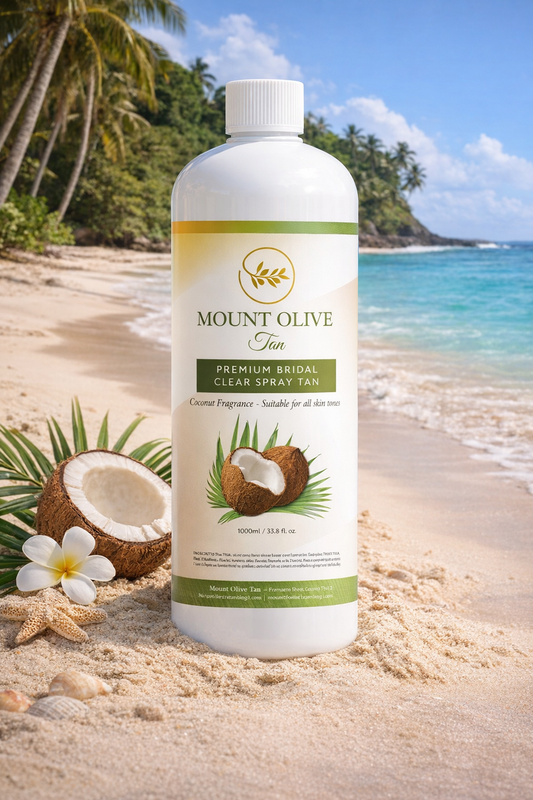Mount Olive Premium Bridal Clear Spray Tan