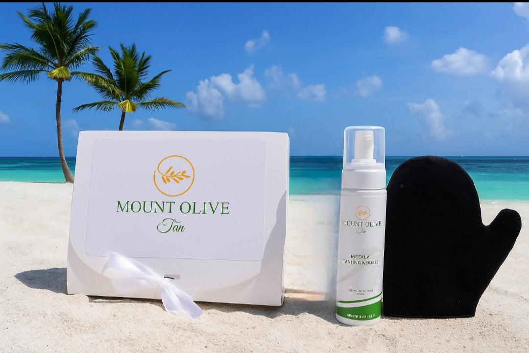 Mount Olive Medium Tanning Gift Set