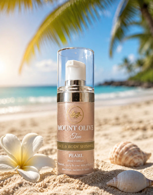 Mount Olive Face & Body Shimmer Pearl