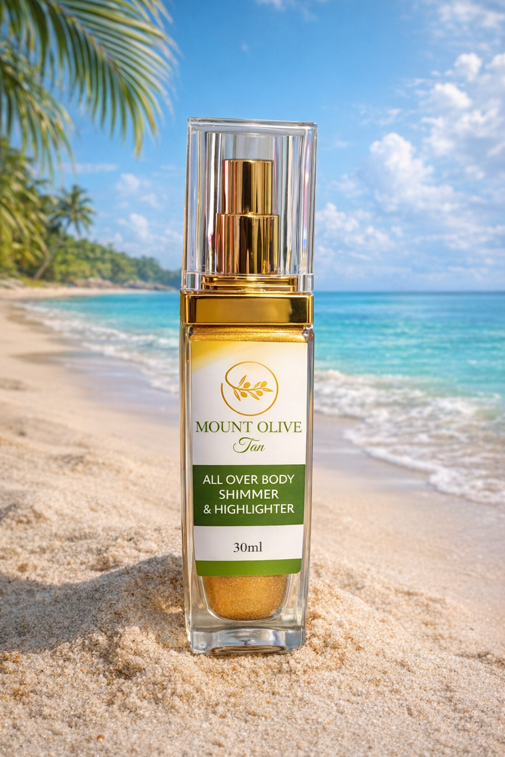 Mount Olive Tan All Over Body Shimmer & Highlighter