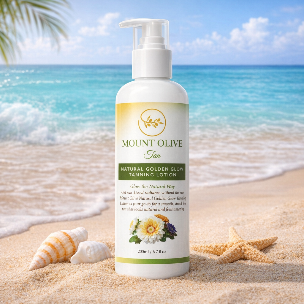 Mount Olive Natural Golden Glow Tanning Lotion
